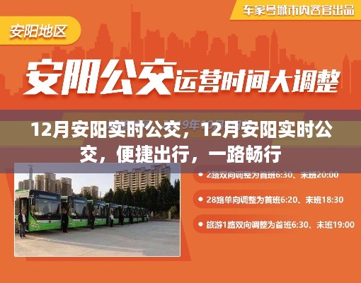12月安阳实时公交，便捷出行，畅行无阻